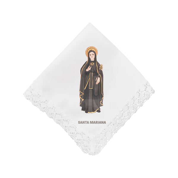 Saint Mariana handkerchief