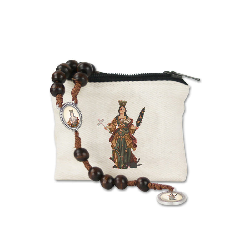 Wallet and Rosary of Saint Marina