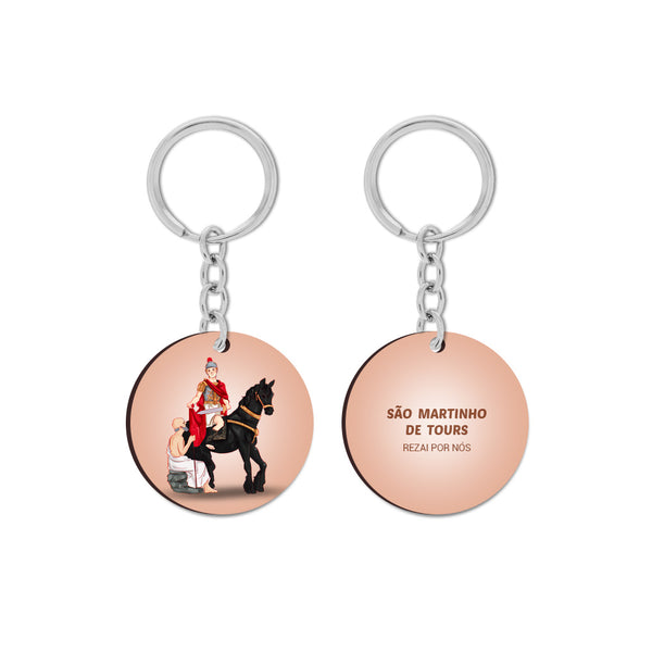 Saint Martin of Tours Keychain