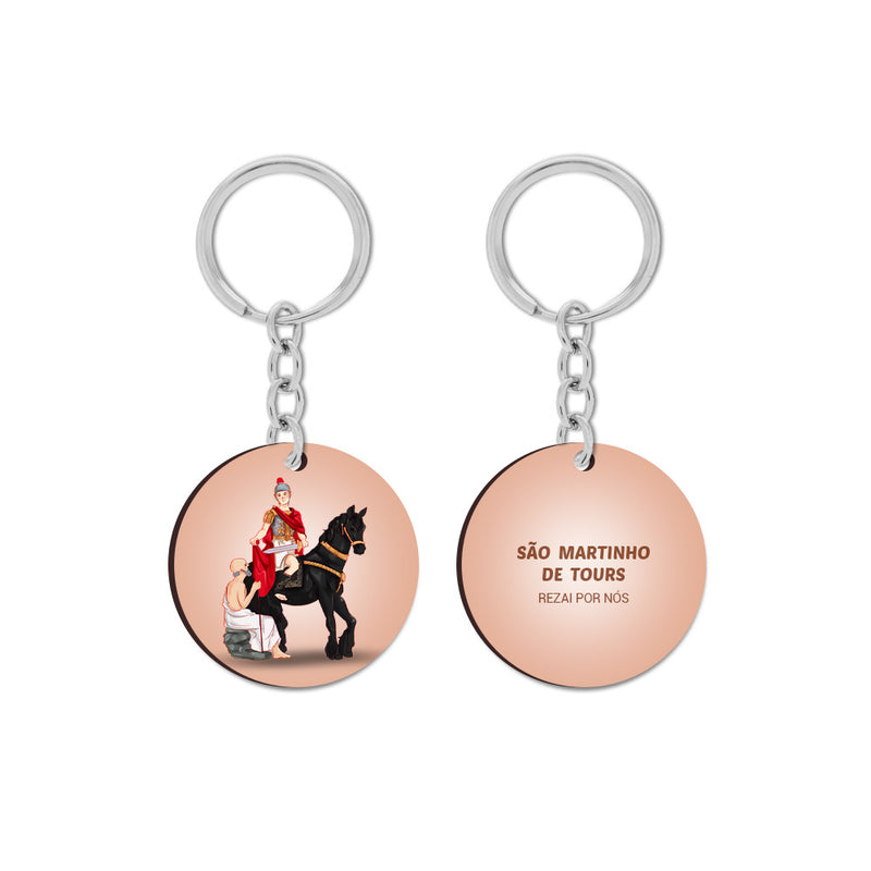 Saint Martin of Tours Keychain