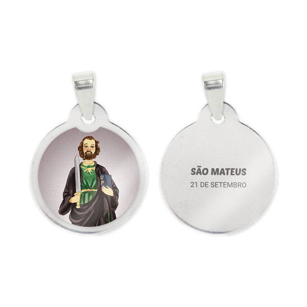 Saint Matthew Steel Medal