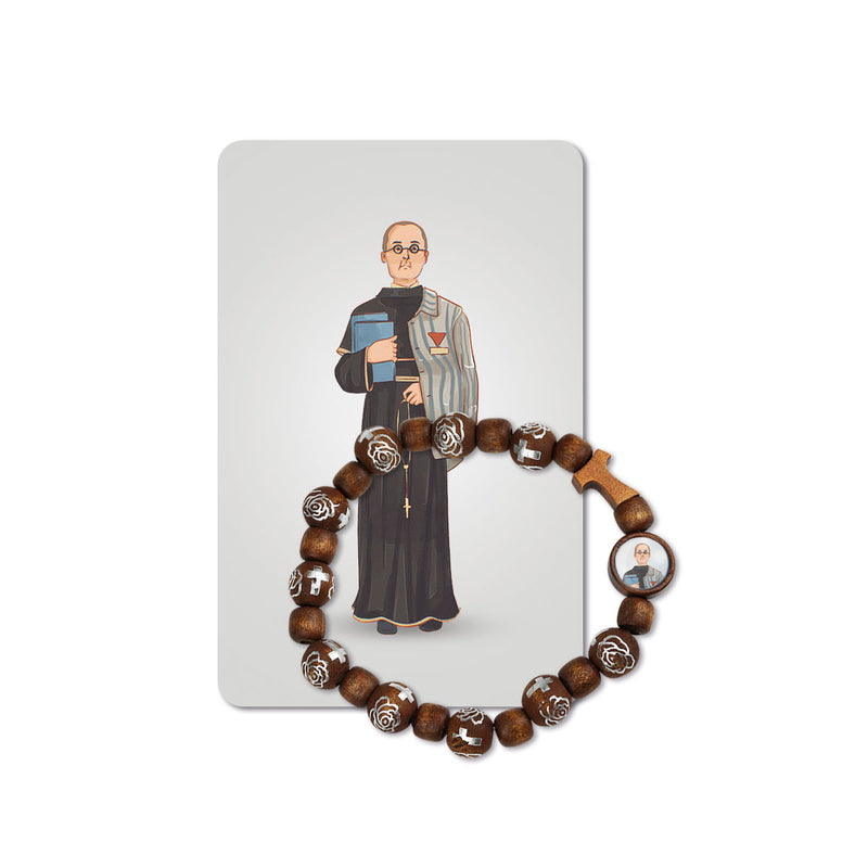 Saint Maximilian Kolbe Bracelet