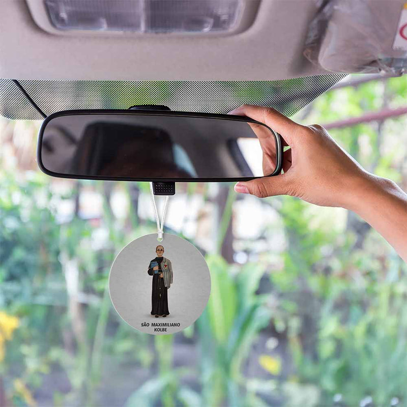 Saint Maximilian Kolbe Car Air Freshener