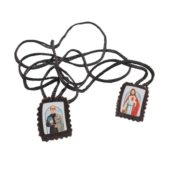 Saint Maximilian Kolbe Fabric Scapular