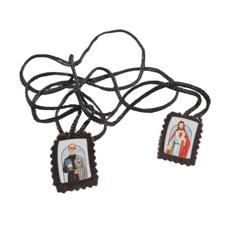 Saint Maximilian Kolbe Fabric Scapular