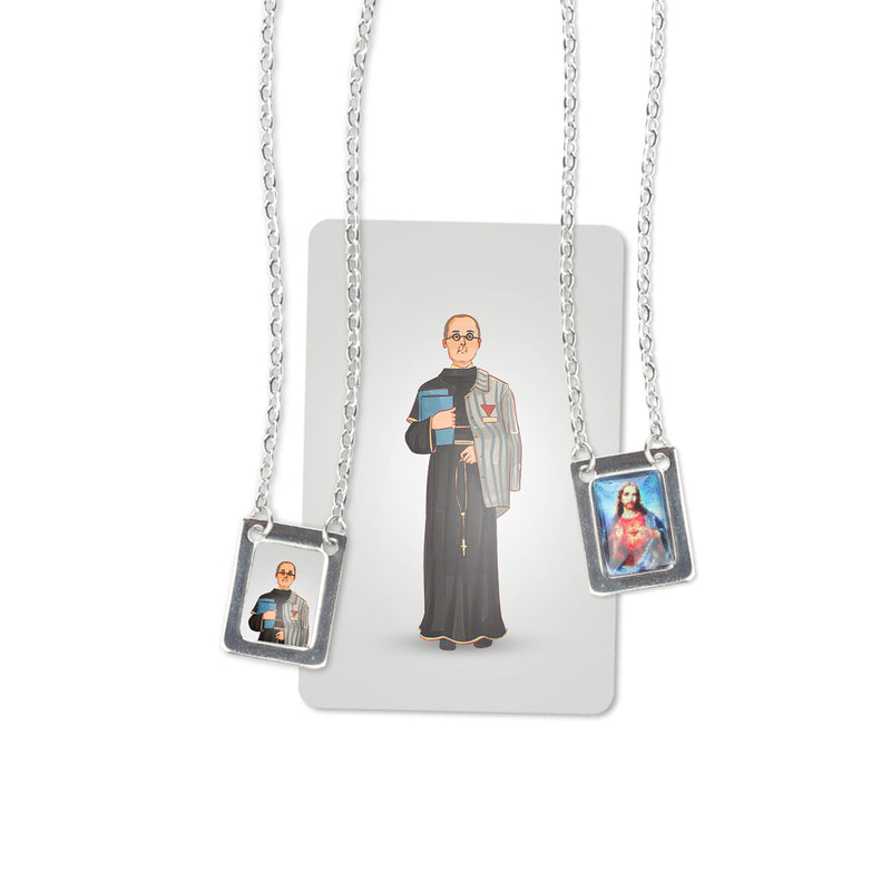 Saint Maximilian Kolbe Scapular