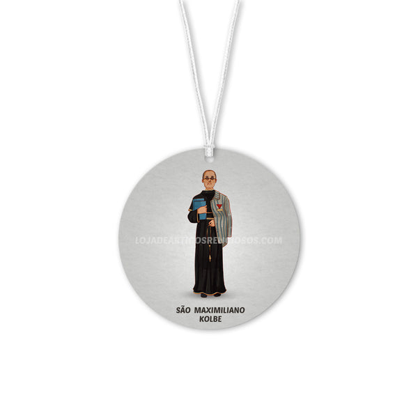 Saint Maximilian Kolbe Car Air Freshener