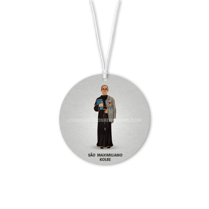Saint Maximilian Kolbe Car Air Freshener