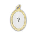 Médaille dorée personnalisable