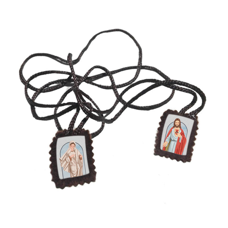 Our Lady of Medjugorje Fabric Scapular