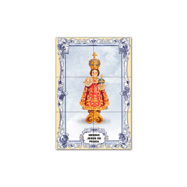Infant Jesus of Prague Tile Panel 30 cm x 45 cm