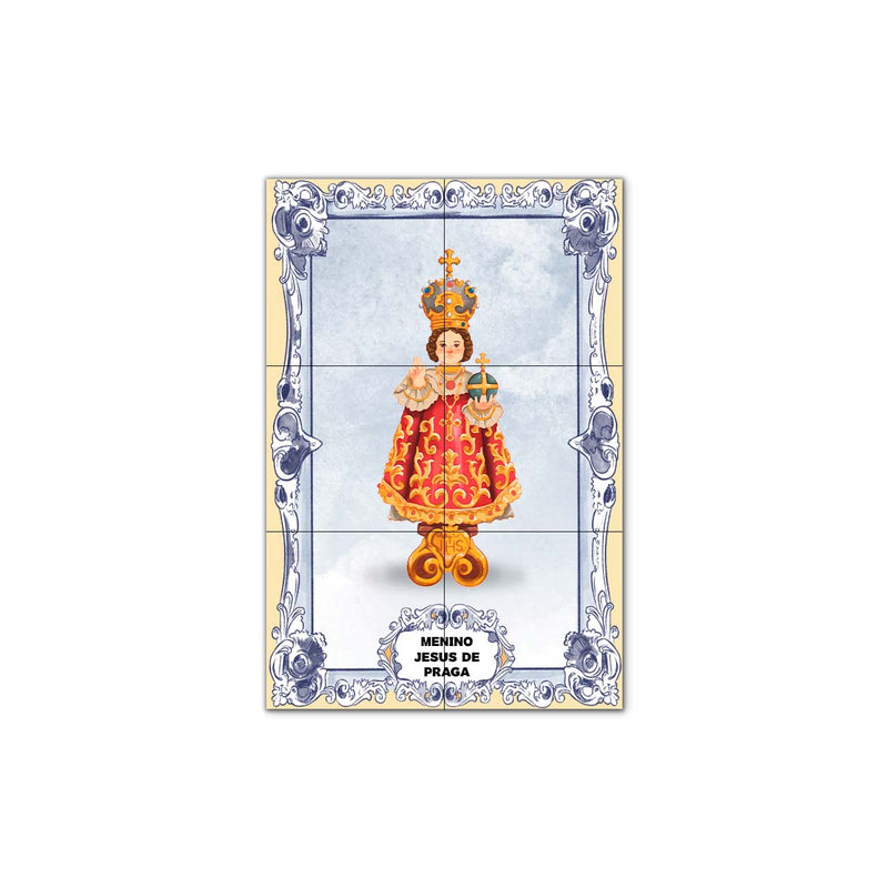 Infant Jesus of Prague Tile Panel 30 cm x 45 cm