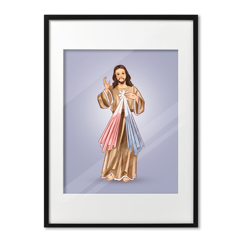 Merciful Jesus Poster