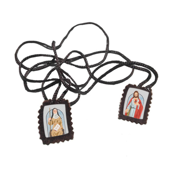 Saint Monica Fabric Scapular