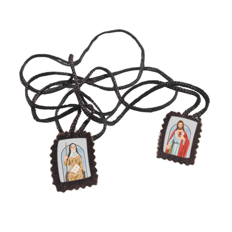 Saint Monica Fabric Scapular
