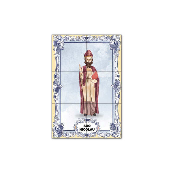 Saint Nicholas Tile Panel 30 cm x 45 cm