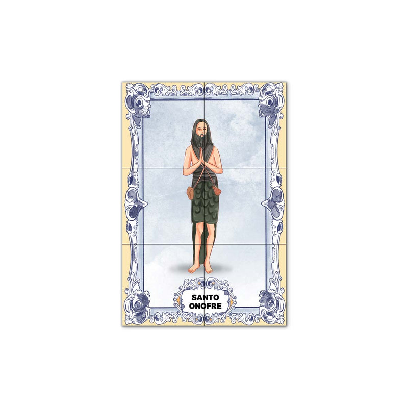 Saint Onuphrius Tile Panel 30 cm x 45 cm