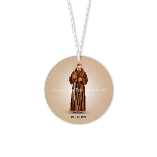 Father Pio Car Air Freshener