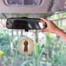 Father Pio Car Air Freshener