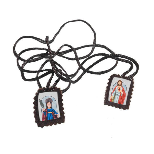 Saint Pelagius of Carvalhal Fabric Scapular