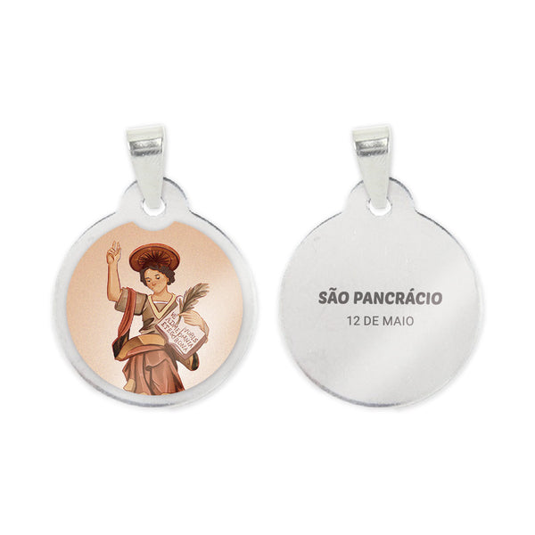 Saint Pancras Steel Medal