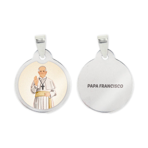 Pope Francis Steel Medal