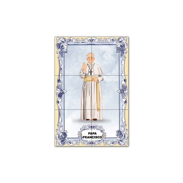 Pope Francis Tile Panel 30 cm x 45 cm
