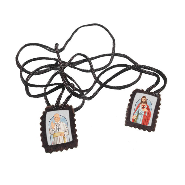Pope Francis Fabric Scapular