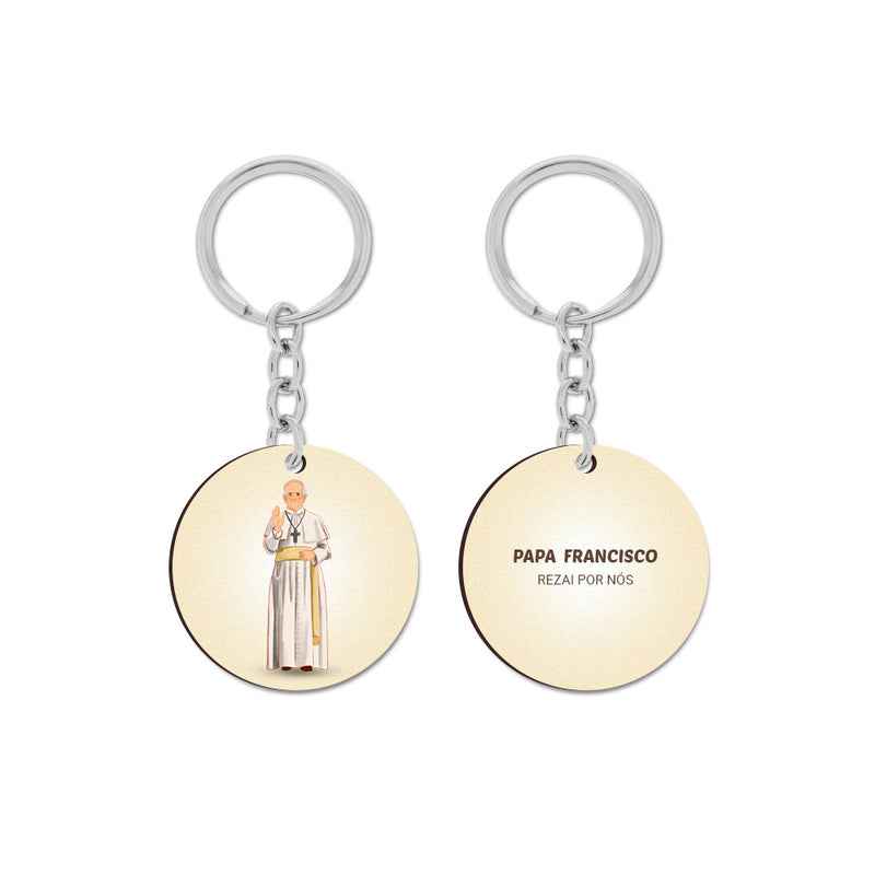 Pope Francis keychain