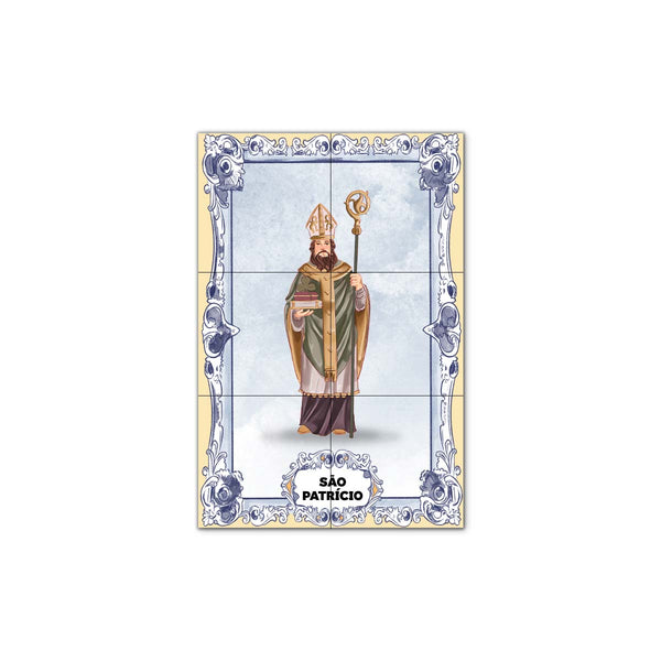 Saint Patrick Tile Panel 30 cm x 45 cm