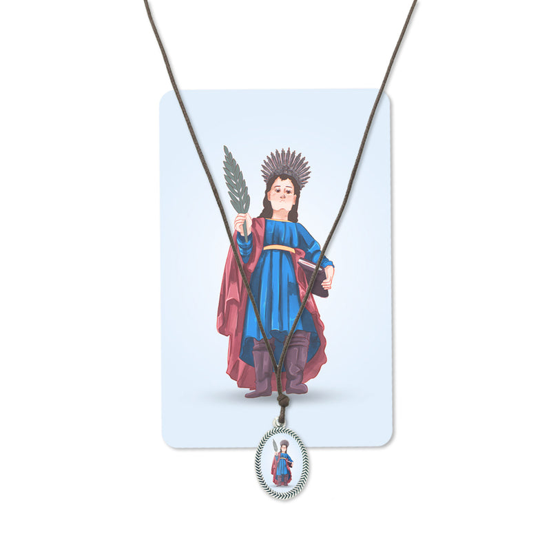 Saint Pelagius of Carvalhal Necklace