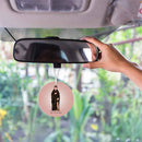 Saint Peregrine car air freshener
