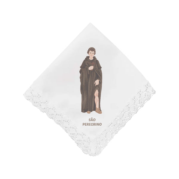 Saint Peregrine handkerchief
