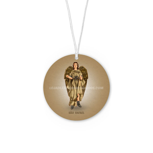 Saint Raphael car air freshener