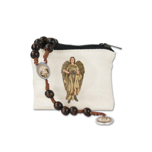 Wallet and Rosary of Saint Raphael
