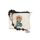 Wallet and Rosary of Saint Raphael