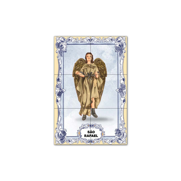 Saint Raphael Tile Panel 30 cm x 45 cm