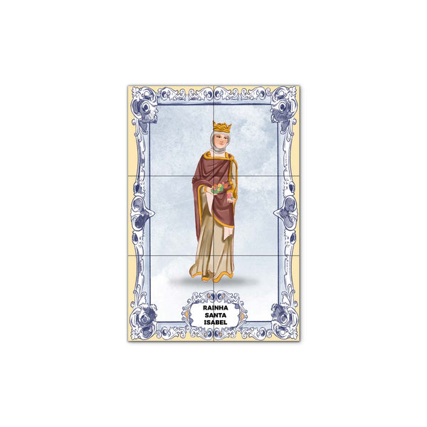 Queen Saint Elizabeth Tile Panel 30 cm x 45 cm