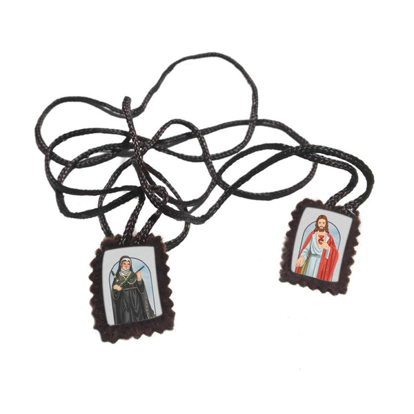 Saint Rita Fabric Scapular