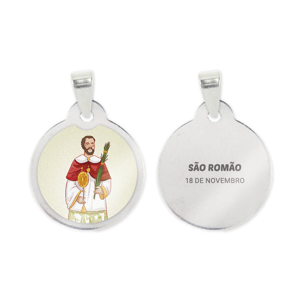 Saint Roman Steel Medal