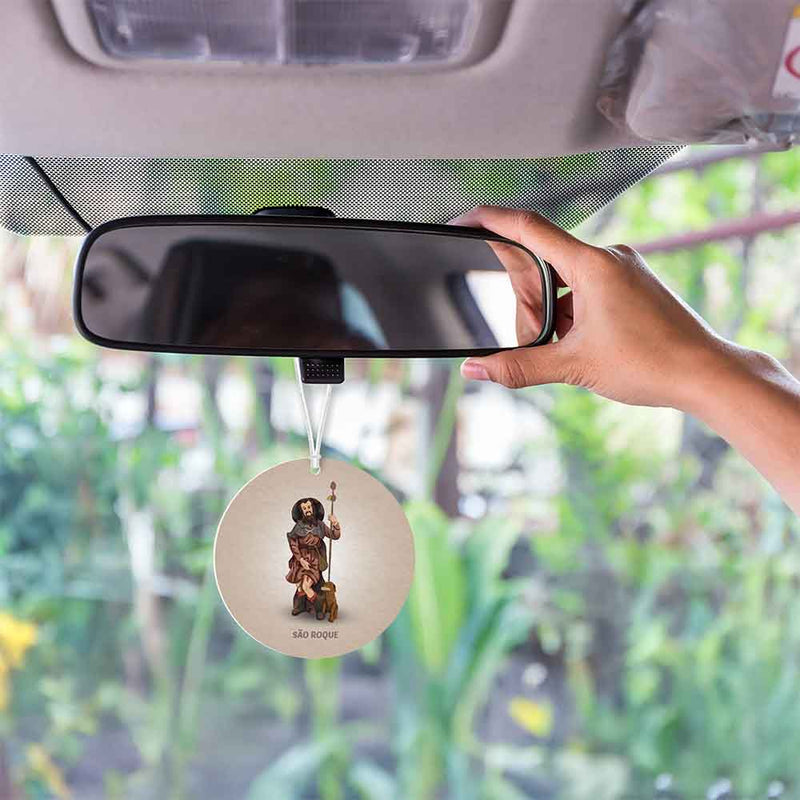 Saint Roch car air freshener
