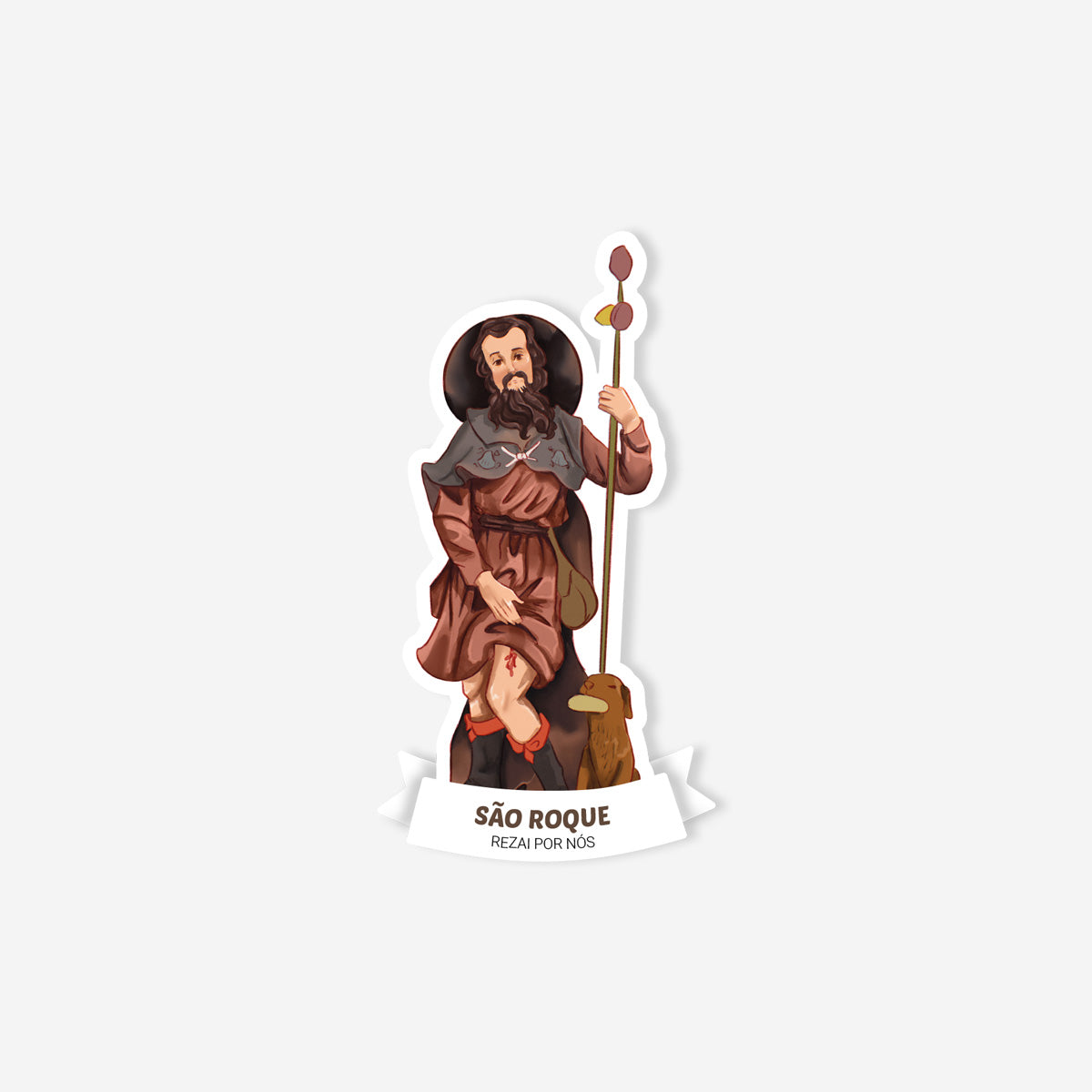Saint Roch sticker