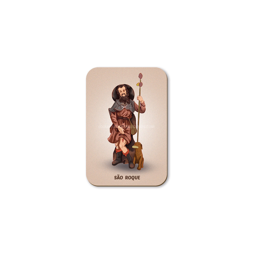 Saint Roch magnet