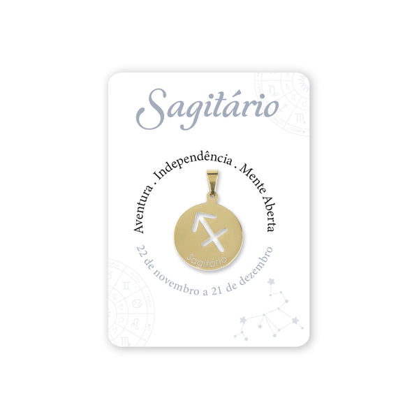 Sagittarius sign medal
