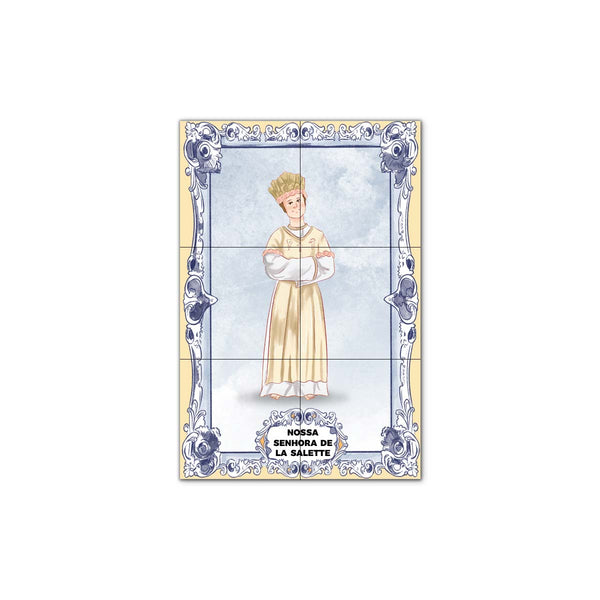 Our Lady of La Salette Tile Panel 30 cm x 45 cm