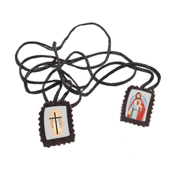 Holy Cross Fabric Scapular