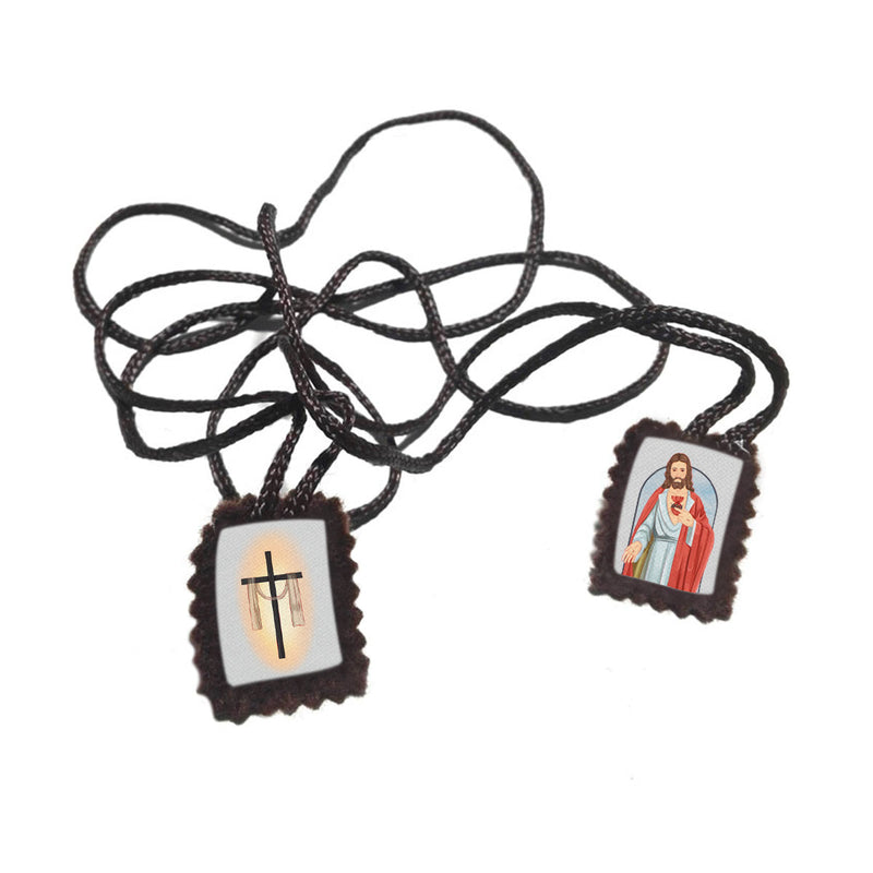 Holy Cross Fabric Scapular
