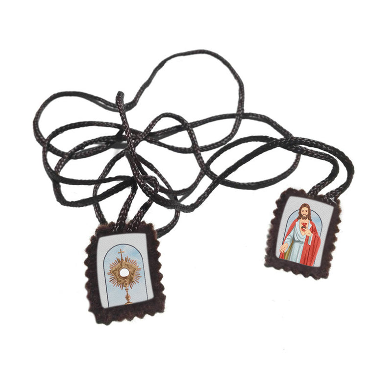 Blessed Sacrament Fabric Scapular