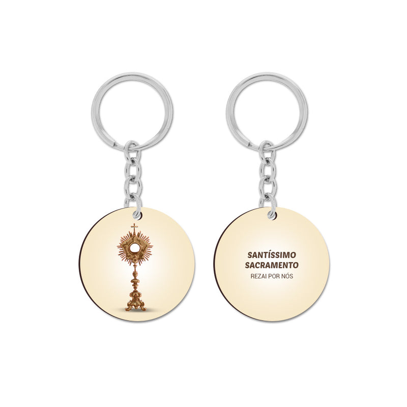 Blessed Sacrament Keychain