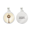 Blessed Sacrament Steel Medal